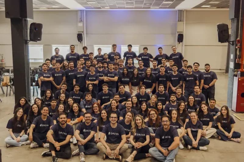 Foto do time Driva reunido